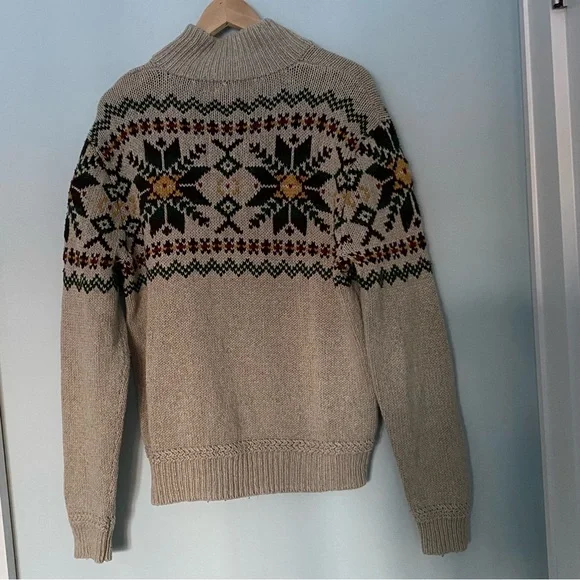 Hand-knit Cotton/linen/silk Polo Ralph Lauren sweater - Picture 4 of 6